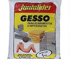 Gesso em pó secagem rápida 1kg