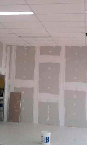 Instalação de gesso acartonado Instalação de gesso acartonado