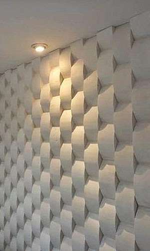 Molduras de gesso 3D para parede