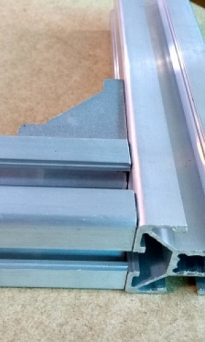 Perfil alumínio estrutural 40x40
